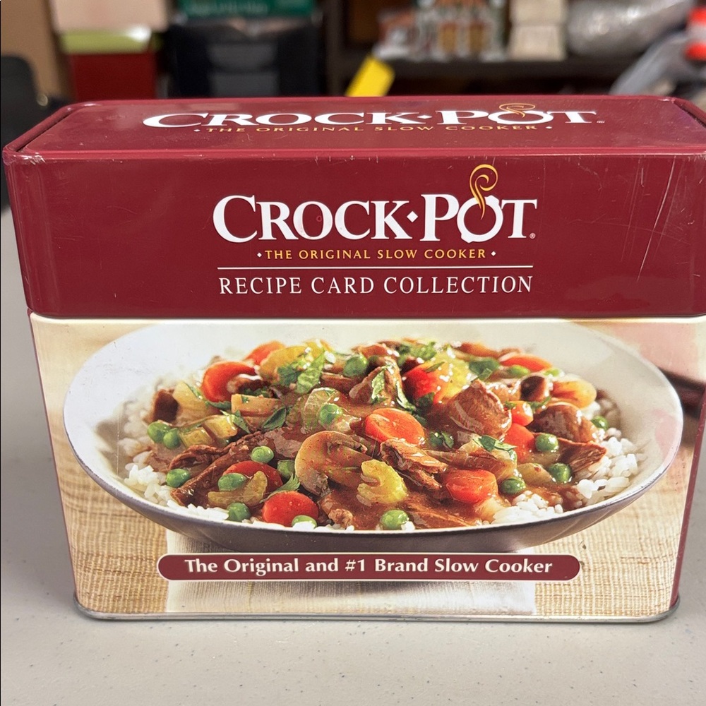 Crock-Pot Red Recipe Card Collection